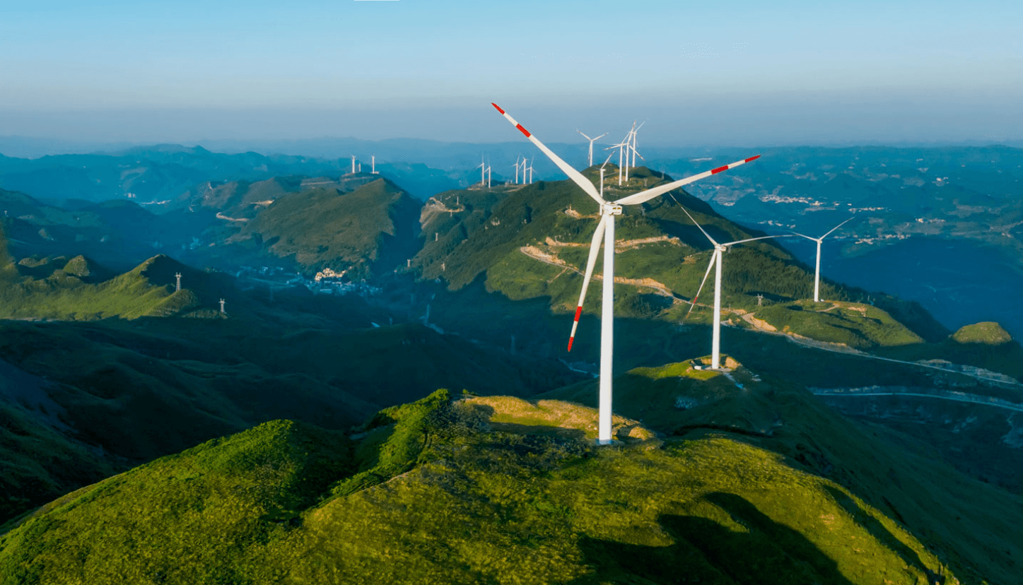 遼寧省開原市中固鎮(zhèn)風力發(fā)電